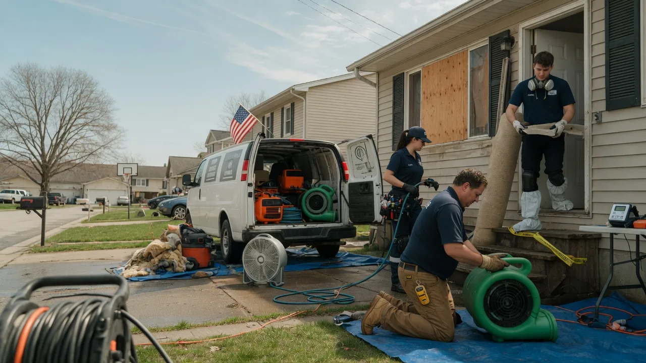 Water Damage Restoration in Greensburg, IN near me
